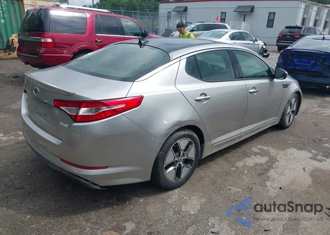 2012 Kia Optima Hybrid Ex from USA, damaged, VIN KNAGM4AD6C5014047